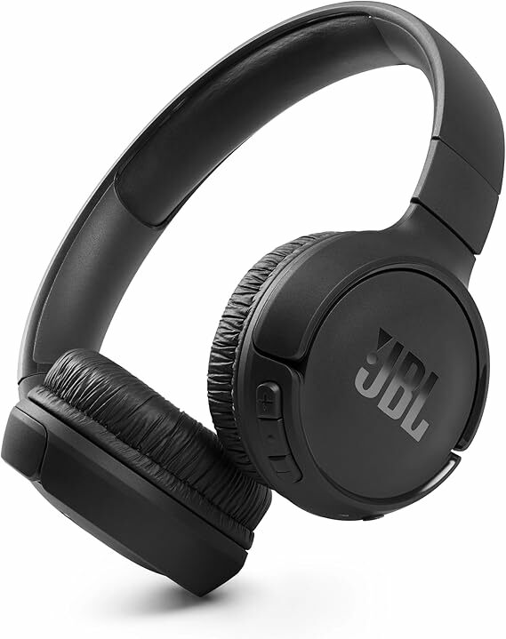 JBL Tune 510 BT Auriculares sem fios on-ear com tecnologia Bluetooth, leves, confortáveis e dobráveis, até 40 h de bateria
