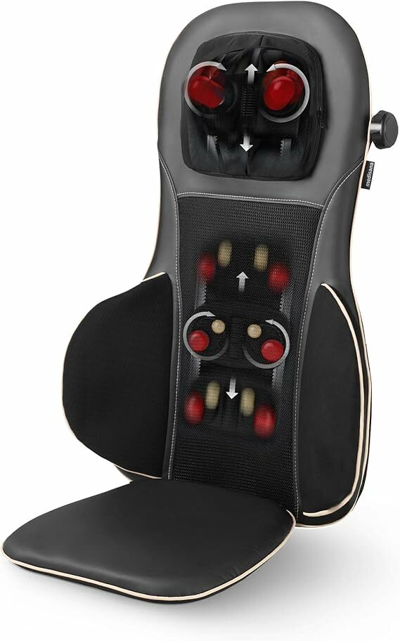Medisana MC 825 Almofada de massagem Shiatsu para costas e pescoço,