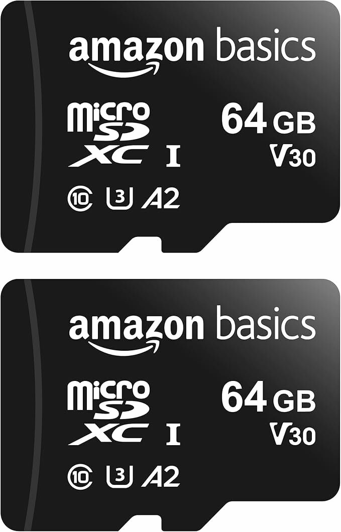 Amazon Basics MicroSDXC com adaptador SD