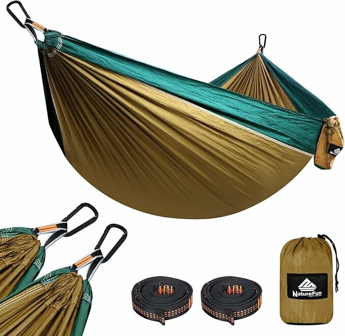 NATUREFUN Rede ultraleve para Camping| 300 kg de capacidade de carga