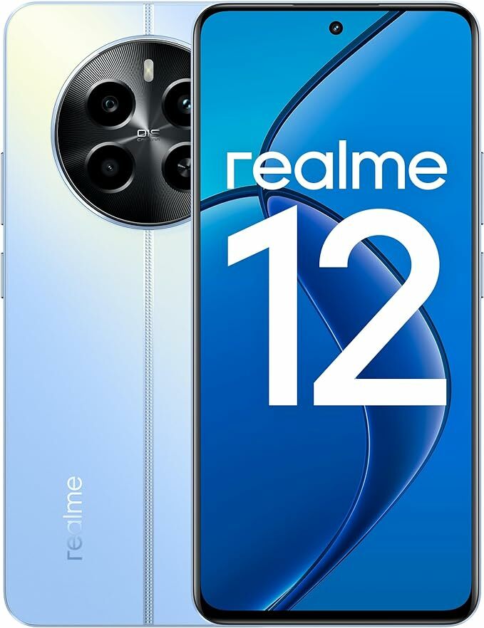 realme Telemóvel 12 4G 8 + 256 GB, processador Qualcomm Snapdragon 685