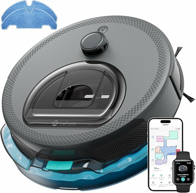 LEFANT M330 Pro Robot aspirador e esfregona de chão