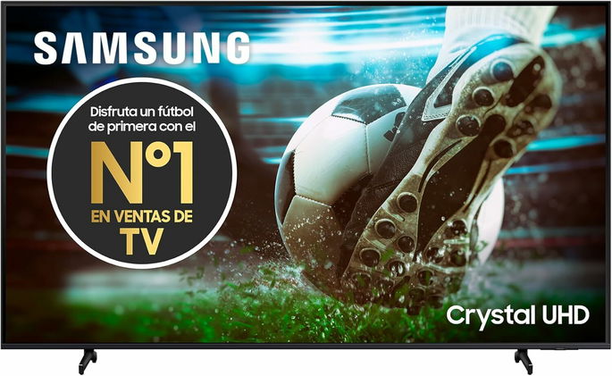 SAMSUNG TV Crystal UHD 4K 2024 50DU8005 Smart TV de 50" Crystal UHD com cores incríveis, melhor Smart TV, peana com altura ajustável e todos os altifalantes à vez com Q-Symphony [Classe energética G]