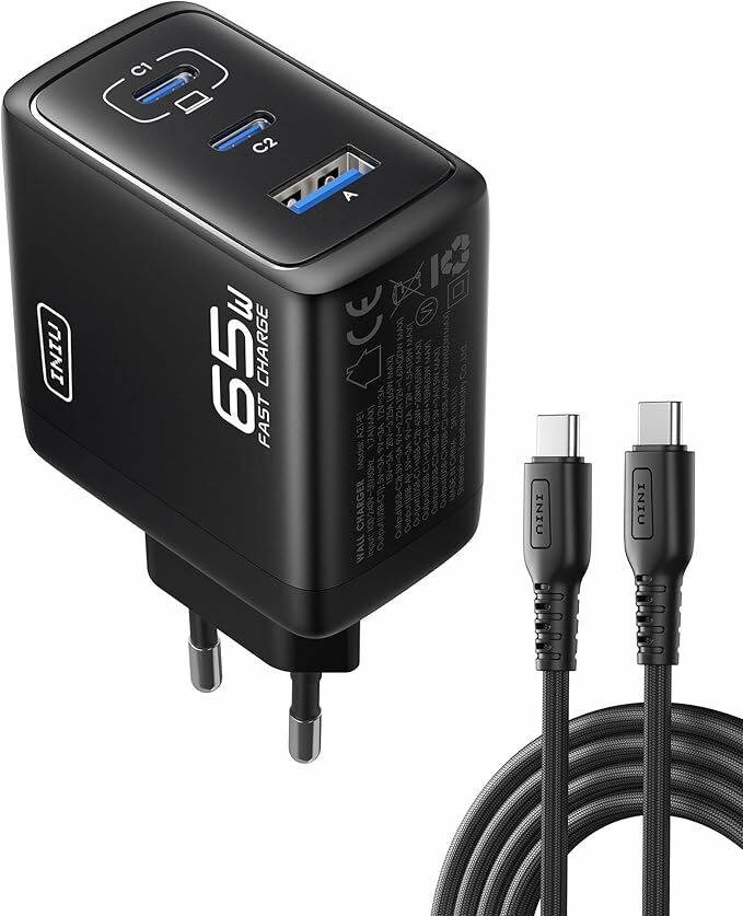 INIU Carregador USB C de 65 W