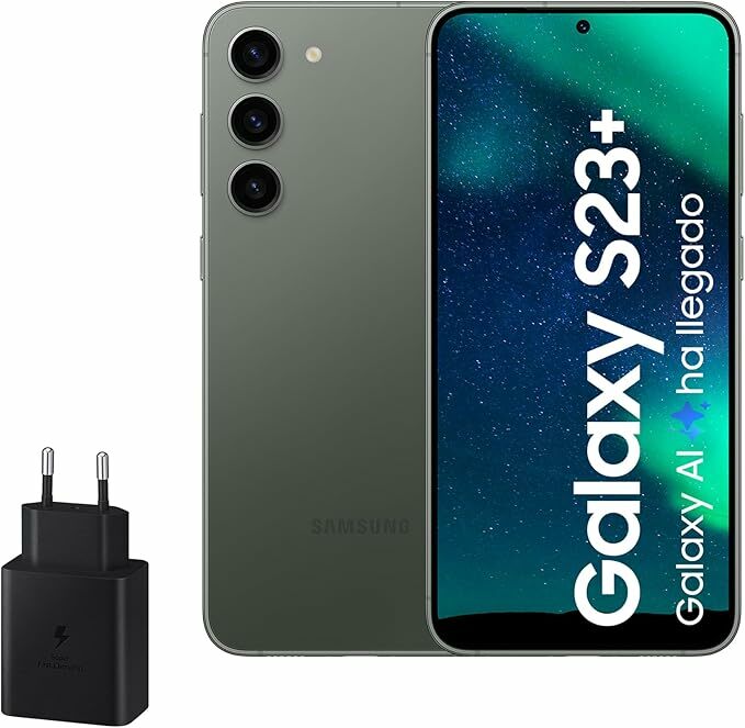 Samsung Galaxy S23+, 256 GB + carregador de 45 W