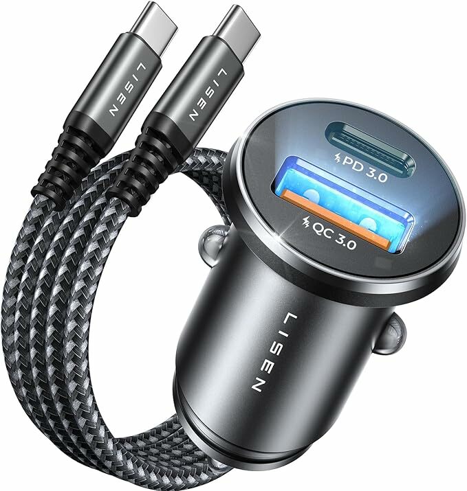 LISEN Carregador de carro carregamento