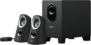 Logitech Z313 Sistema de colunas 2.1 com subwoofer, som completo