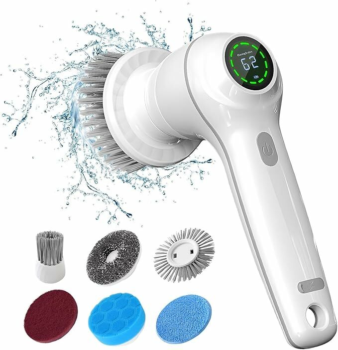 CkeyiN Escova elétrica de limpeza