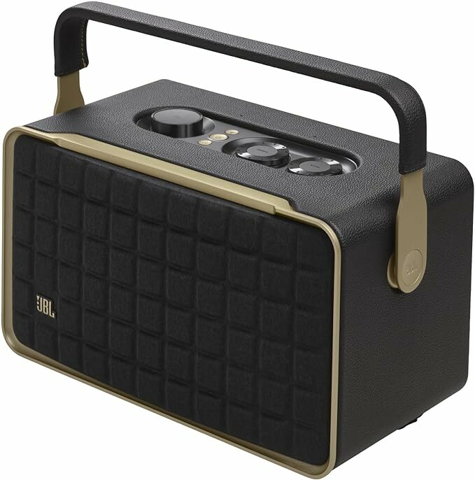 JBL Authentics 300, altifalante inteligente portátil, com tecnologia Bluetooth, WiFi integrado e assistente de voz