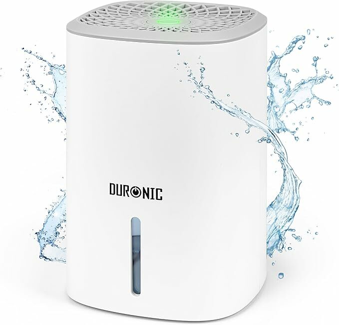 Duronic DH06 WE Deshumidificador de ar elétrico pequeno de 23 W para humidade