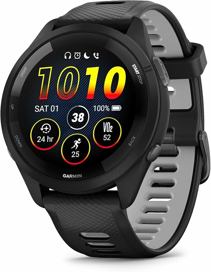 Garmin Forerunner 265 Rel&oacute;gio inteligente para corrida com GPS