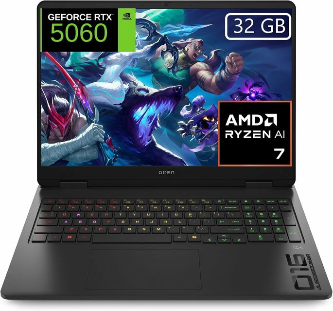 HP OMEN 16 com RTX 5060