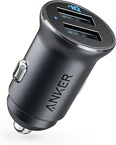 Anker 320 Carregador de carro USB carregamento rápido (24 W II)