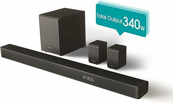 Hisense AX5100G Barra de som 5,1, 340 W