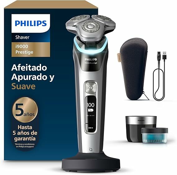 Philips i9000 Prestige, máquina de barbear elétrica para homem