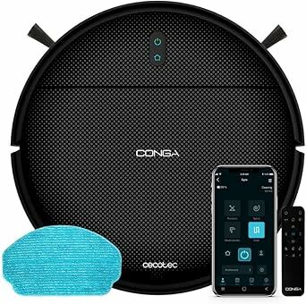 Cecotec Robot aspirador Conga 999 Origin Genesis. Tecnologia Random