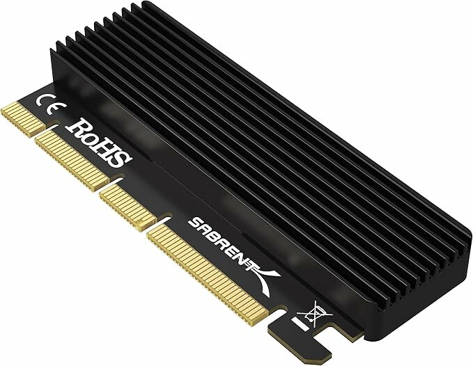 SABRENT Adaptador PCIE Express para M.2 NVMe SSD