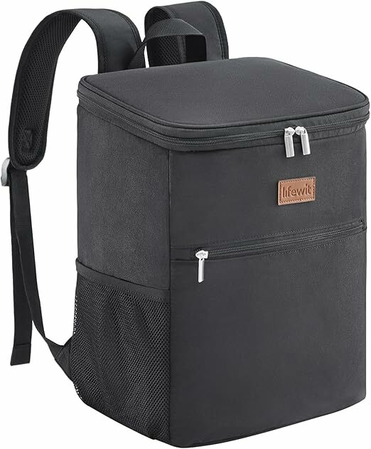 Lifewit Mochila de refrigeração, bolsa térmica para alimentos