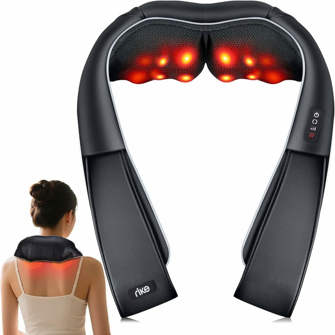 Massajador com calor e Shiatsu