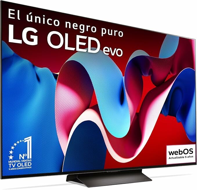 LG OLED65C44LA, 65", OLED 4K, série C4, 3840 x 2160, Smart TV, WebOS24