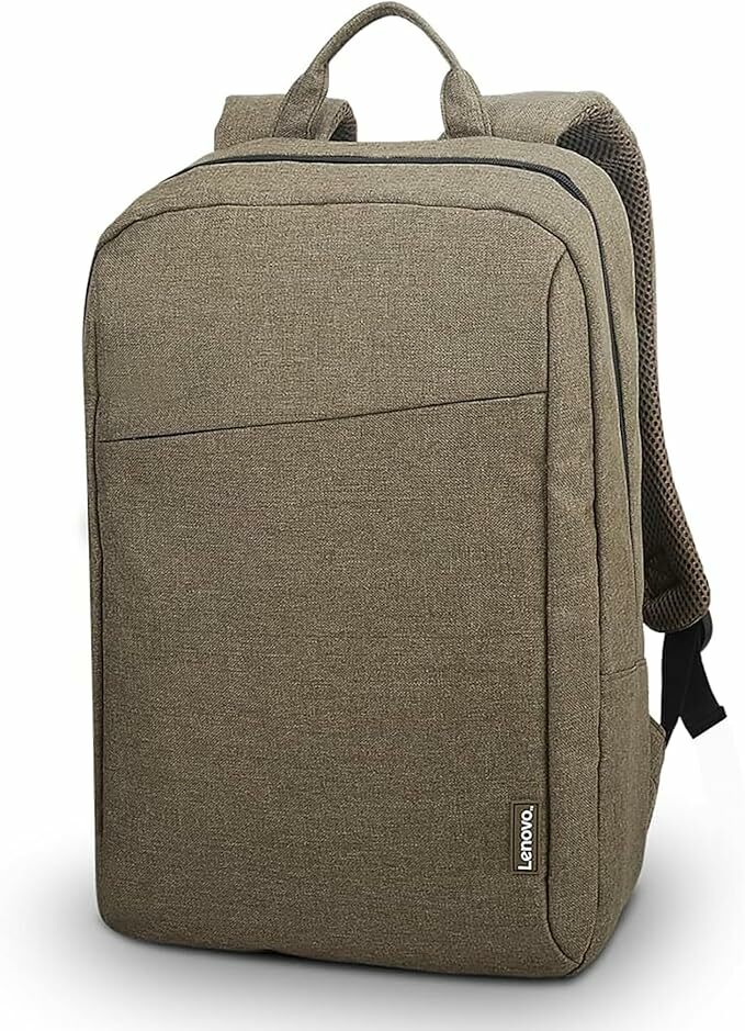 Mochila casual da Lenovo para computadores portáteis, verde, B210