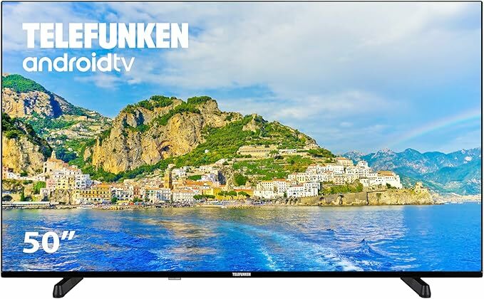 Telefunken 50DTUA724 Android TV de 50 polegadas 4K ultra HD