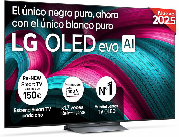 LG OLED65C54LA Televisão 65", OLED EVO 4K