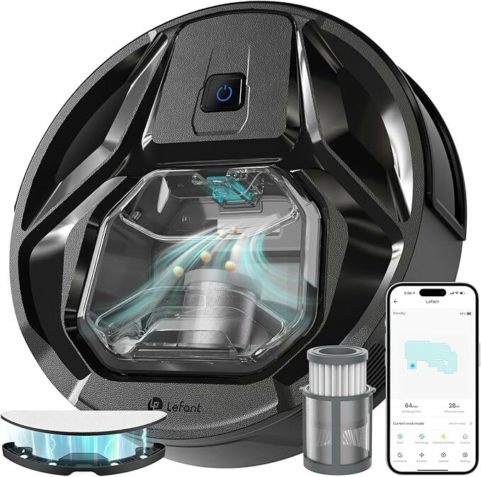 LEFANT M320 Robot aspirador e esfregona 3 em 1