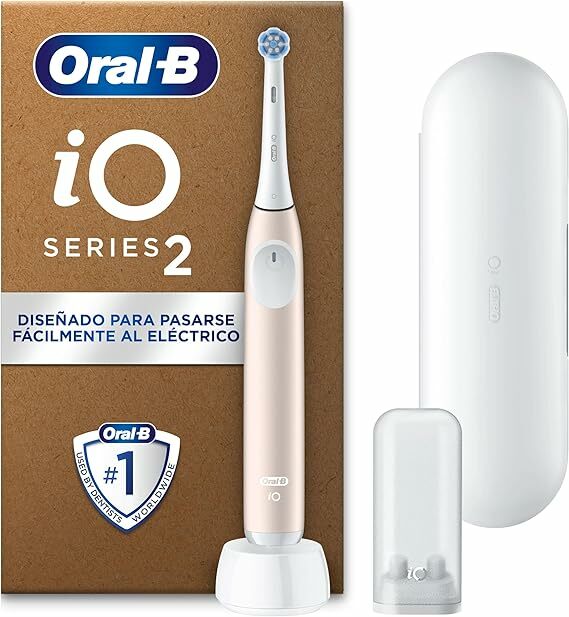 Oral-B iO 2 Escova de dentes elétrica rosa suave