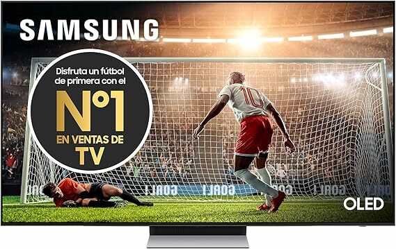 Samsung TV OLED 4K 2024 48S93D Smart TV de 48" com mais brilho e contraste, um som de cinema, a melhor Smart TV e ganha todos os jogos com Motion Xcelerator 144Hz