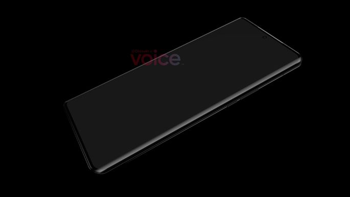 Primeira imagem não-oficial do Huawei P50 Pro. Crédito: Voice