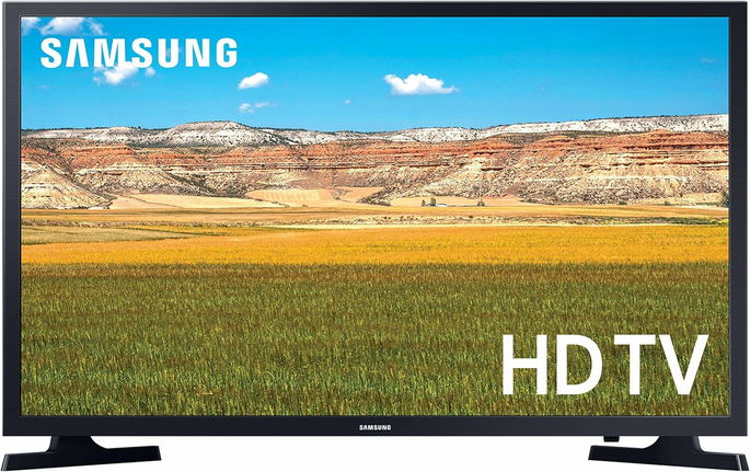 Samsung UE32T4305AEXXC Smart TV de 32" com resolução HD, HDR, PurCor, Ultra Clean View e compatível com assistentes de voz (Alexa)