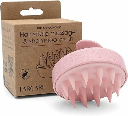 Escova de massagens no cabelo