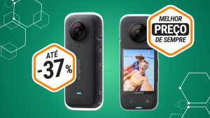 A câmara desportiva Insta360 X3 está ao menor preço na Powerplanet!