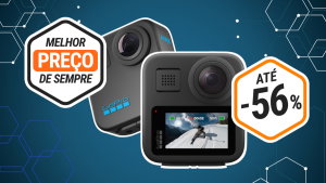 A câmara GoPro MAX está a metade do preço na Amazon
