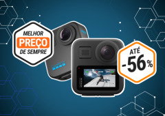 A câmara GoPro MAX está a metade do preço na Amazon