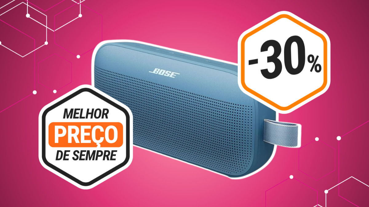 A coluna BOSE SoundLink Flex (2.ª geração) está ao menor