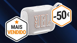 A coluna JBL mais vendida da Amazon custa menos de 50 €
