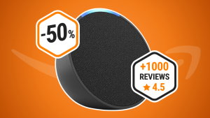 A Echo Dot está ao preço da chuva com as ofertas antecipadas da Festa de Ofertas Prime!