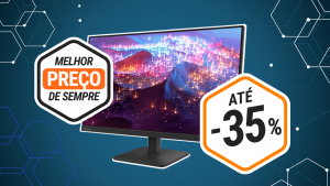 A Lenovo se superou com 35% de desconto neste monitor Full HD de 27"