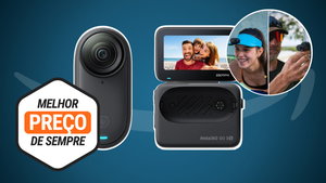 A minicâmara portátil 4K mãos livres da Insta360 está ao menor preço na Amazon