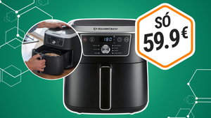 A nova Air Fryer gigante do LIDL está ao preço da chuva
