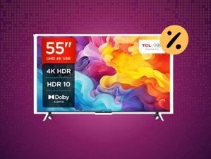 A Smart TV TCL de 55" é a mais vendida e ronda os 300€ na Amazon!