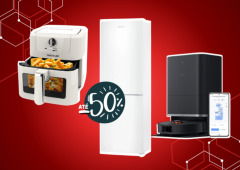 A tua casa merece: Vê estas 10 ofertas de eletrodomésticos com desconto até 50%