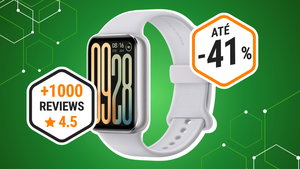 A Xiaomi Smart Band 9 Pro está quase a metade do preço na Amazon
