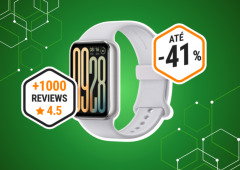 A Xiaomi Smart Band 9 Pro está quase a metade do preço na Amazon