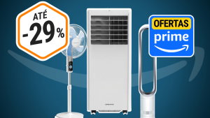 AC portátil e climatizadores: 10 ofertas Prime Day para te refrescar com descontos até 29%