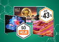 Acaba hoje: na Radio Popular compras uma TV e ainda recebes 100€ em saldo no Pingo Doce