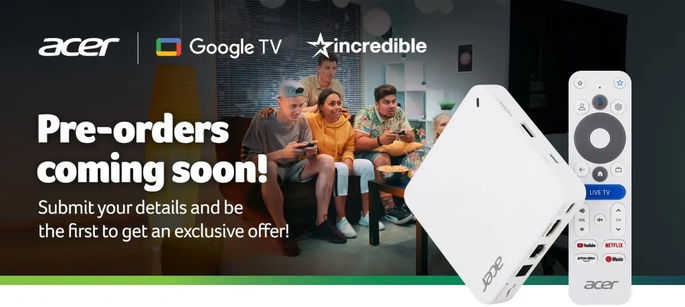 Acer 4K UHD Google TV Box