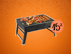 Acreditas? Esta churrasqueira portátil nem chega aos 30€ na Amazon!